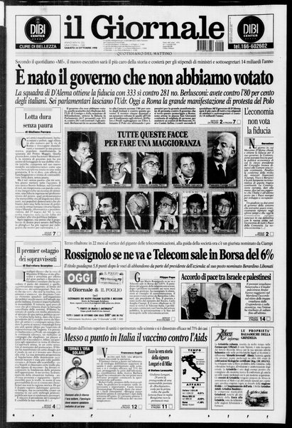 Il giornale : quotidiano del mattino